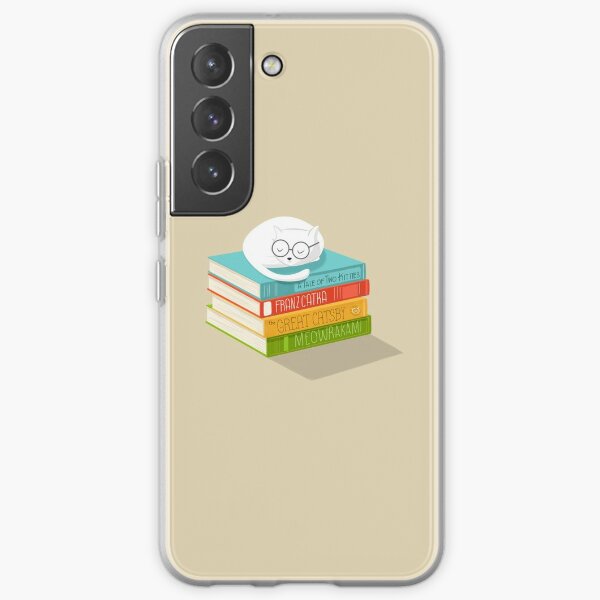 The Cat Loves Books Samsung Galaxy Soft Case