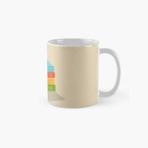 The Cat Loves Books Classic Mug