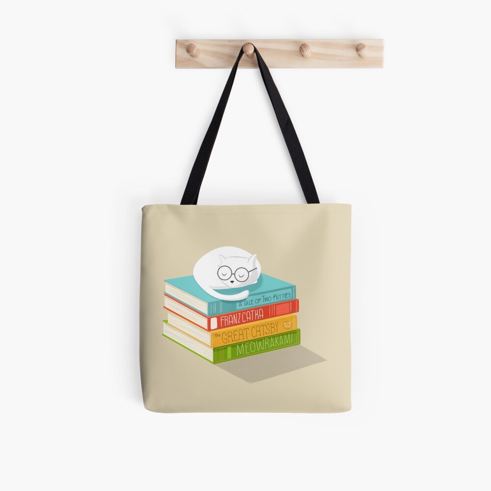 Vista previa del artículo con la obra «Bolsa estampada de tela», diseñado y vendido por cartoonbeing.