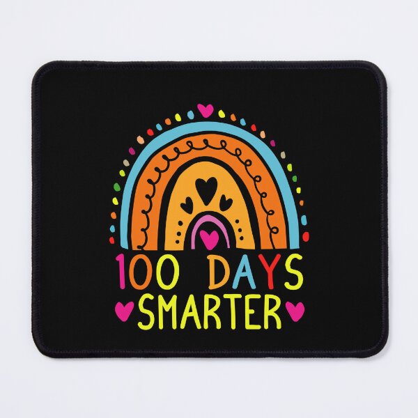 Item preview, 100 Days Smarter Cute Rainbow Kindergarten Teacher Student School 100 Days of School designed and sold by Md. Manjur Ahamed.