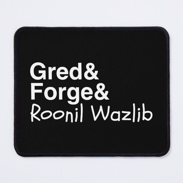 Item preview, gred and forge and roonil wazlib - white designed and sold by lexicolor.