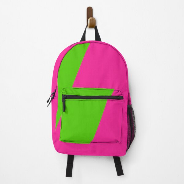 Item preview, Colour Block Therapy - Offset Oblique : Isotope Green / Hyperfuschia designed and sold by Spannerbagface.