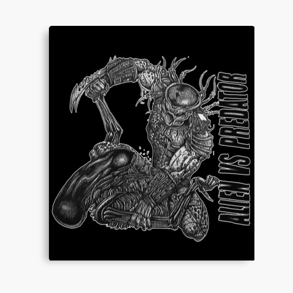 Alien vs Predator Canvas Print