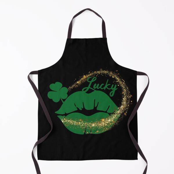 Item preview, ST PATRICKS DAY lucky lips designed and sold by amy greaves.