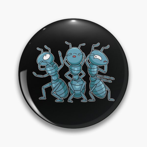 Item preview, 3 ants (monkeys) hear nothing say funny sayings for men and women with funny sayings designed and sold by Momentfaenger.
