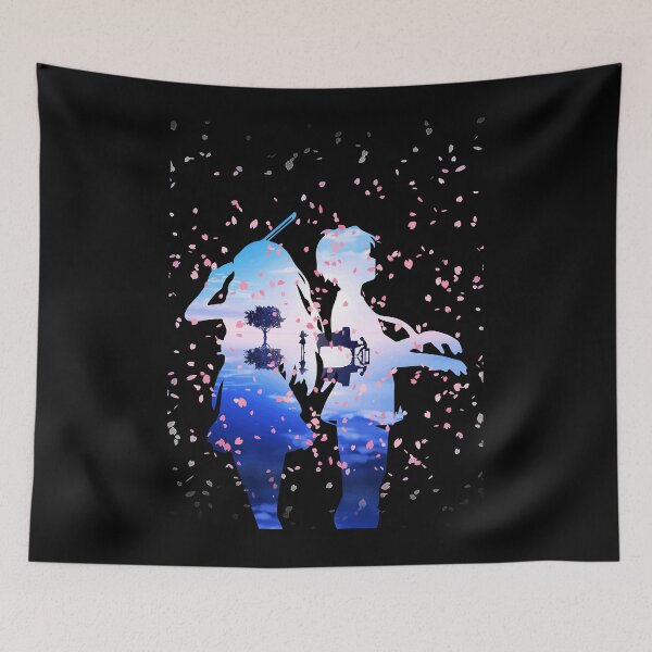 Item preview, Your Lie in April Shigatsu wa Kimi no Uso Kaori & Kousei Anime Cherry Blossoms designed and sold by ervinwatch.