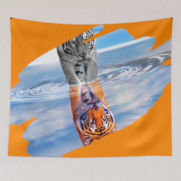 Item preview, Year Of The Tiger - Chinese New Year - Water Tiger - 2022 Orange designed and sold by Rainbows Rock.