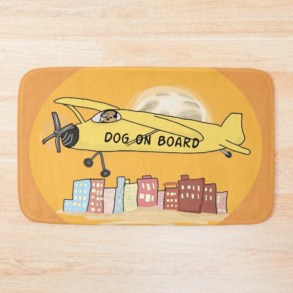 Item preview, Dog On Board Flying designed and sold by Artbysaeme.