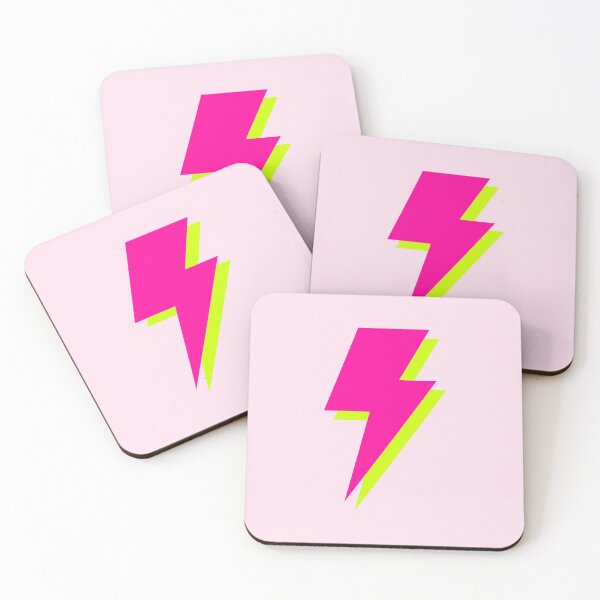 Item preview, Preppy lightning pink and green designed and sold by SUUSCK ★.