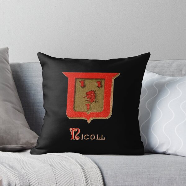 Item preview, Nicoll Family Coat of Arms designed and sold by Heraldica.