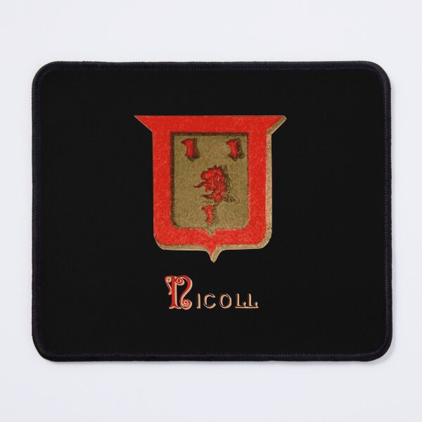 Item preview, Nicoll Family Coat of Arms designed and sold by Heraldica.