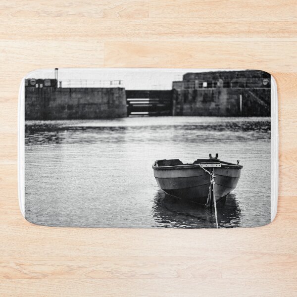 Item preview, Boat moored in Mousehole Harbour Cornwall designed and sold by MaclarenPhoto.