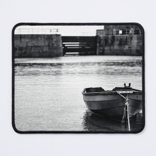 Item preview, Boat moored in Mousehole Harbour Cornwall designed and sold by MaclarenPhoto.