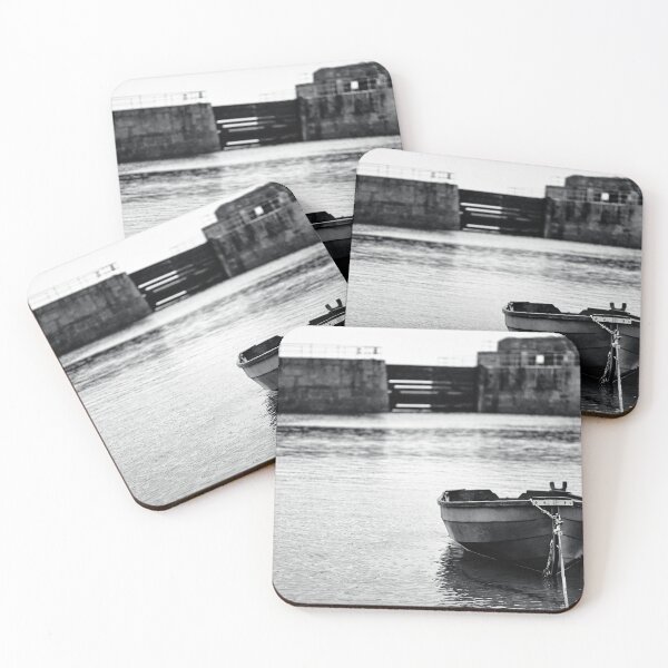 Item preview, Boat moored in Mousehole Harbour Cornwall designed and sold by MaclarenPhoto.