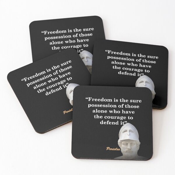 Item preview, Pericles Quote On Freedom designed and sold by My Photo Shop.