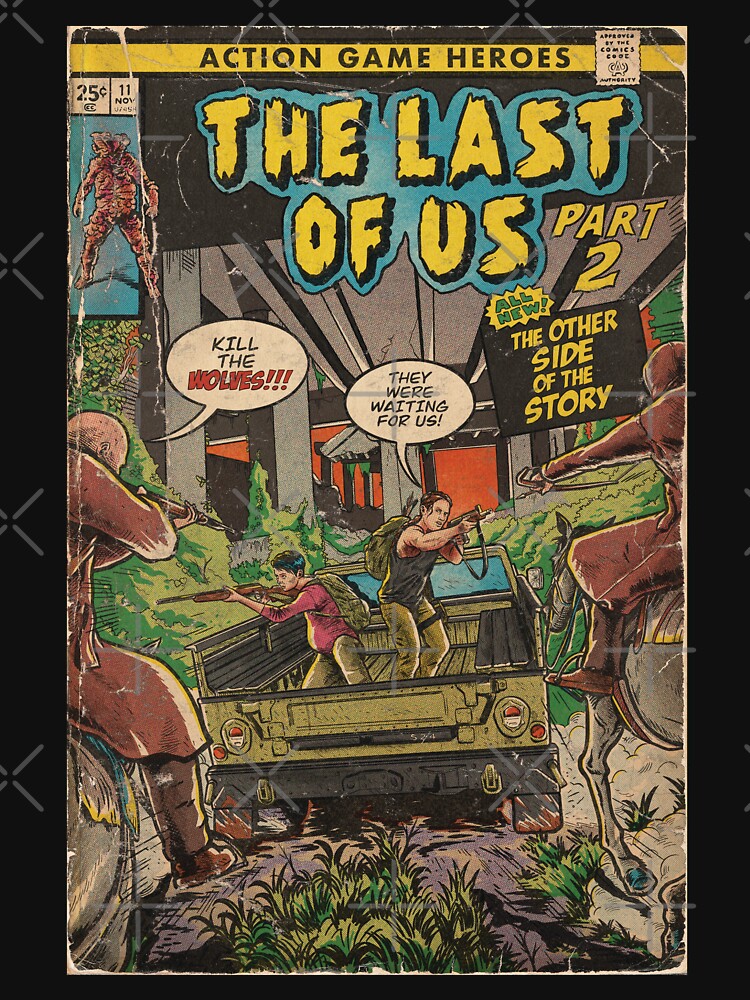 Disover The Last of Us 2 - Ambush fan art comic cover Classic T-Shirt