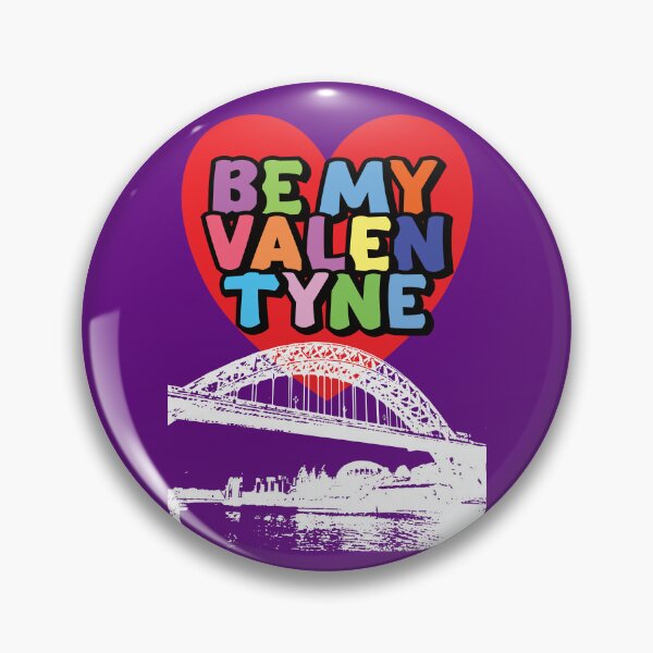 Item preview, Be my ValenTyne, Newcastle Valentine design designed and sold by StencilMyst ..
