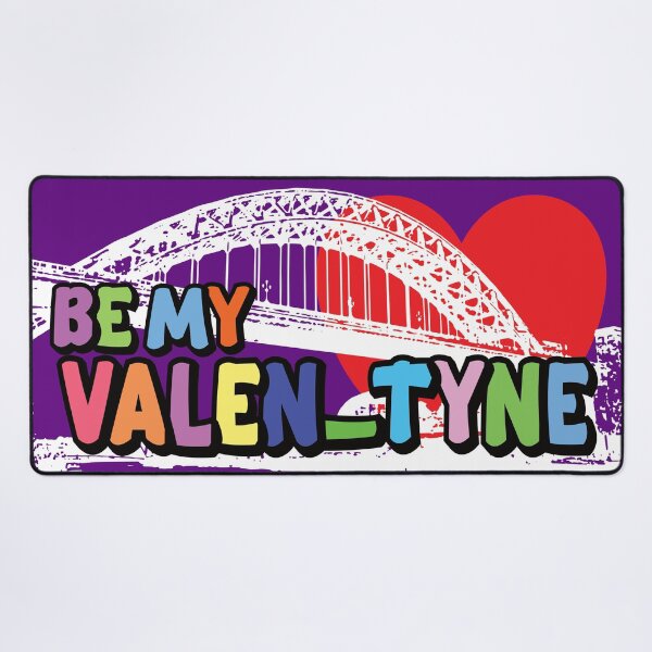 Item preview, Be my ValenTyne, Newcastle Valentine design designed and sold by StencilMyst ..