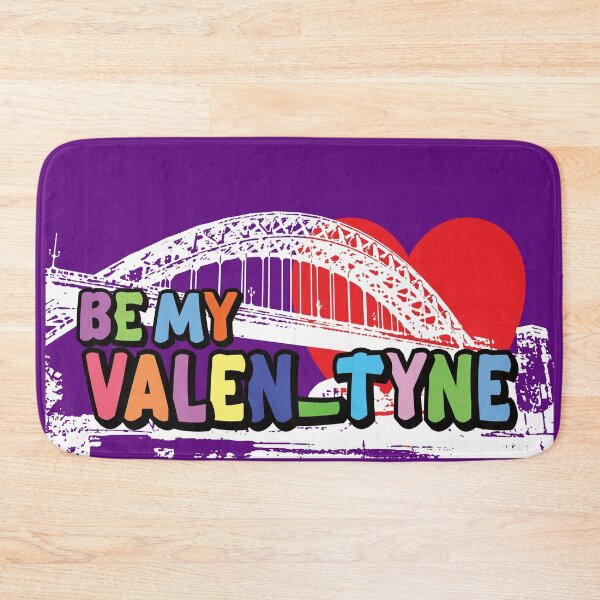 Item preview, Be my ValenTyne, Newcastle Valentine design designed and sold by StencilMyst ..