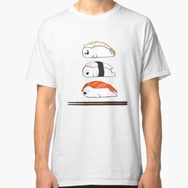 Sashimi, except it's baby Harp Seals Classic T-Shirt