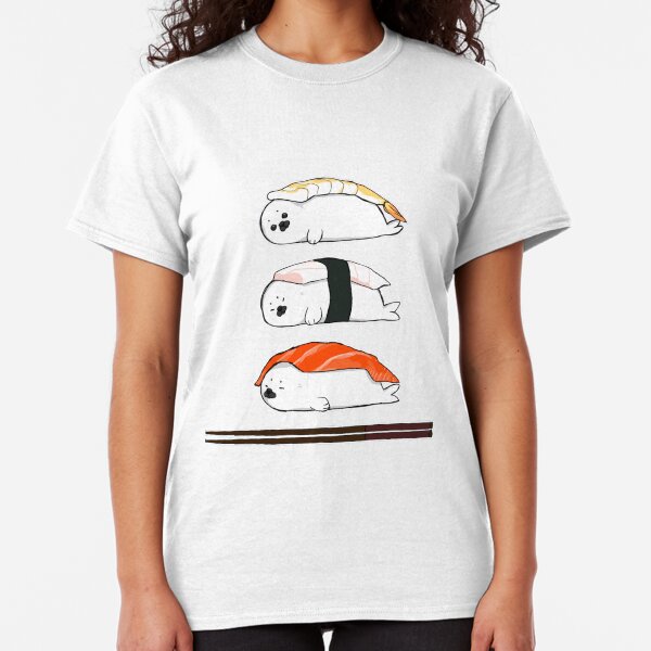 Sashimi, except it's baby Harp Seals Classic T-Shirt