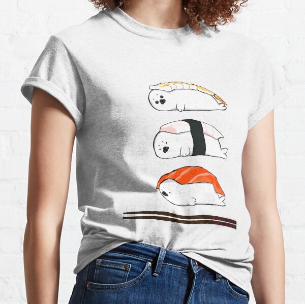 Sashimi, except it's baby Harp Seals Classic T-Shirt