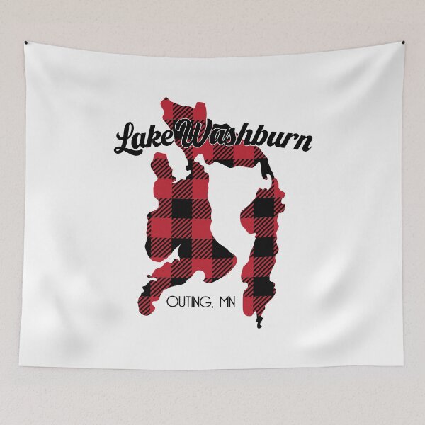 Item preview, Lake Washburn Outing MN Plaid designed and sold by ilakethat.