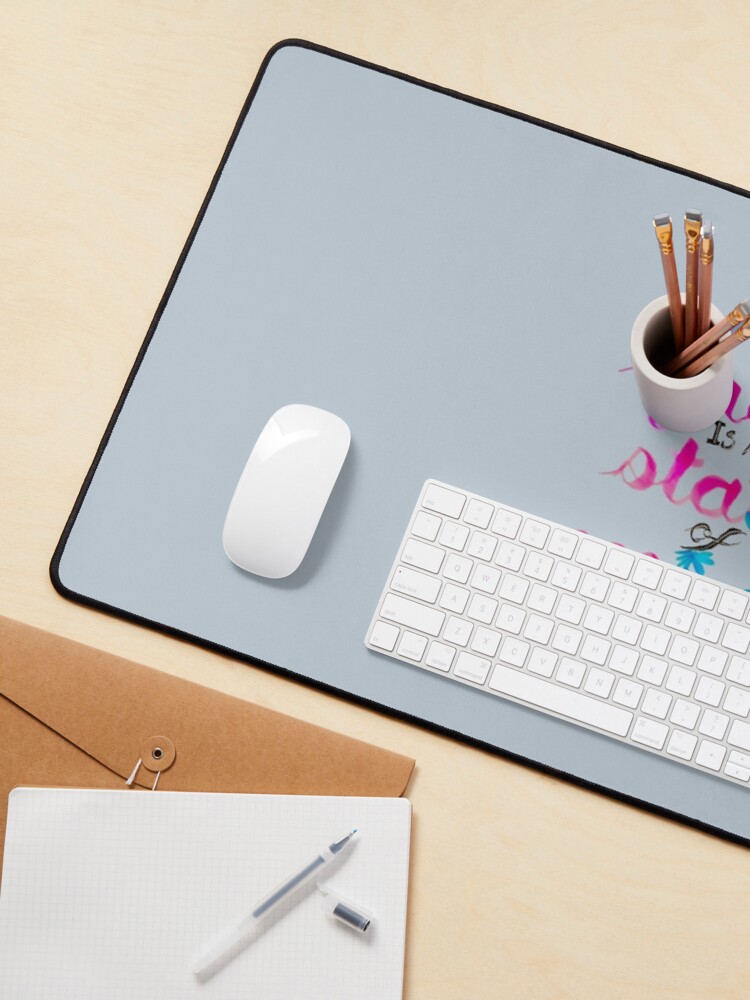 Thumbnail 3 of 5, Mouse Pad, Queer is a state of mind, hand lettered designed and sold by Melindrea.