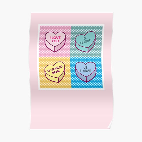 I Love You Candy Heart Pop Art Poster For Sale By Hixonhouse Redbubble i-love-you-candy-heart-pop-art-poster-for-sale-by-hixonhouse-redbubble