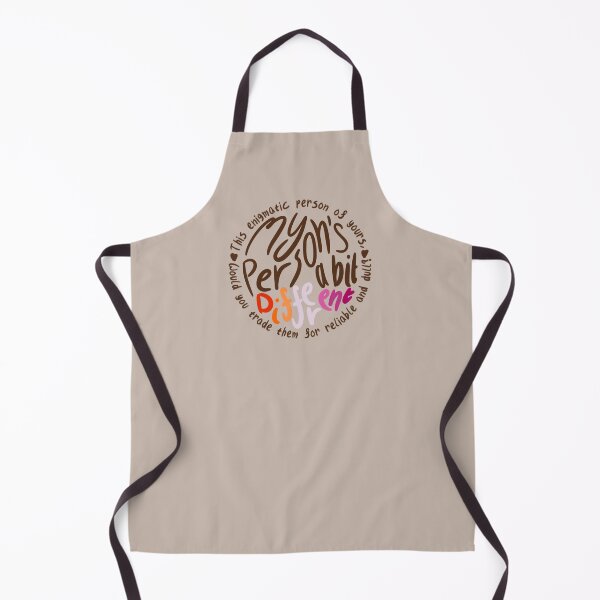 Item preview, My Person’s A Bit Different (brown bg, brown hearts, sunset ‘different’) designed and sold by RadiantDuat.
