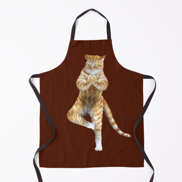 Item preview, YOGA TREE POSE – CAT YOGA TREE ASANA, VRIKSASANA designed and sold by Danicus666.