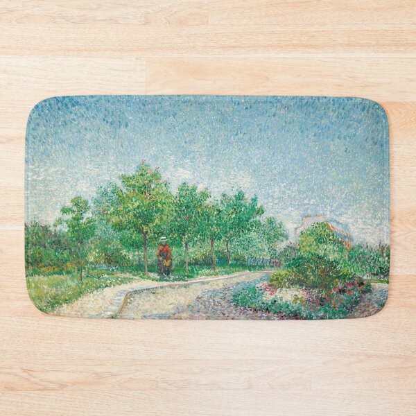 Item preview, Impressionist Painting Square Saint-Pierre, Paris (1887) by Vincent Van Gogh designed and sold by Designedbysm.