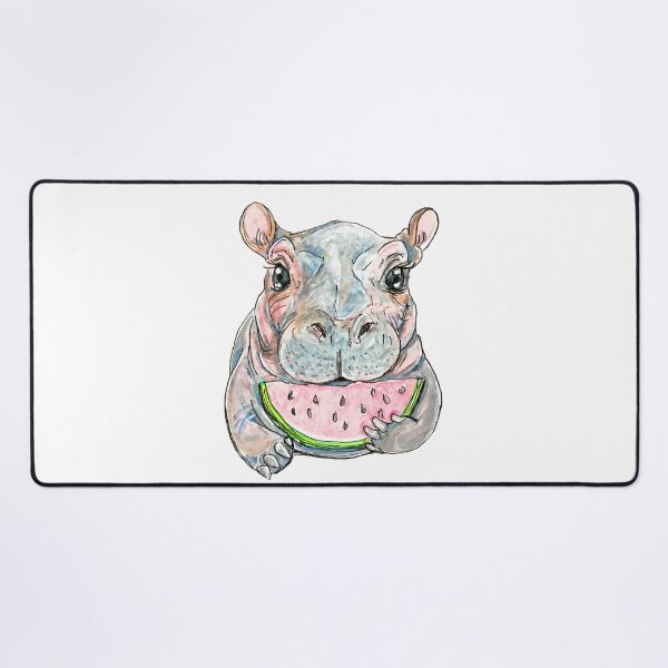 Item preview, Fiona the hippo design designed and sold by justcutebyiris.