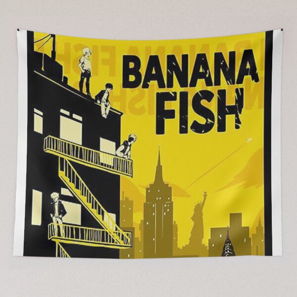 Item preview, Banana & Fish Poster designed and sold by thomashimes.