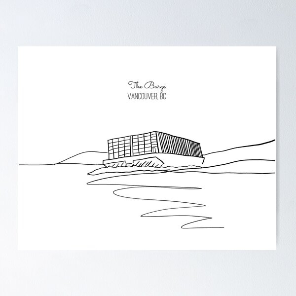 Item preview, Barge Chilling Park designed and sold by Stomping-ground.