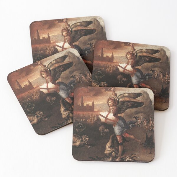 Item preview, Raphael's Saint Michael designed and sold by mosfunky.