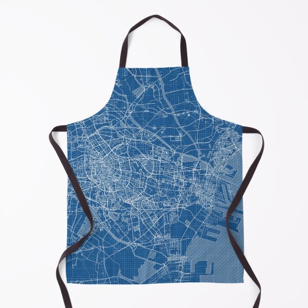Item preview, Tianjin City Map of China - Blueprint designed and sold by deMAP.