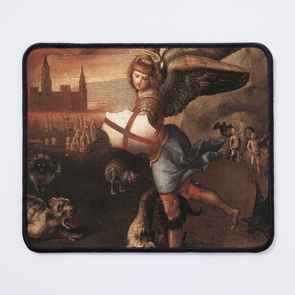 Item preview, Raphael's Saint Michael designed and sold by mosfunky.