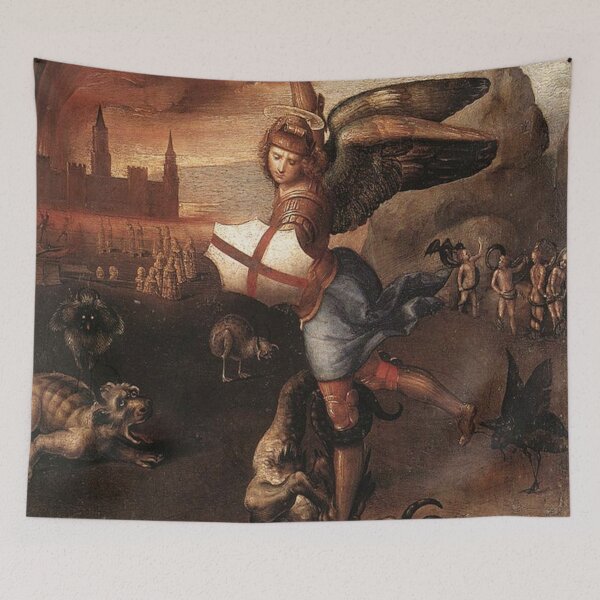 Item preview, Raphael's Saint Michael designed and sold by mosfunky.