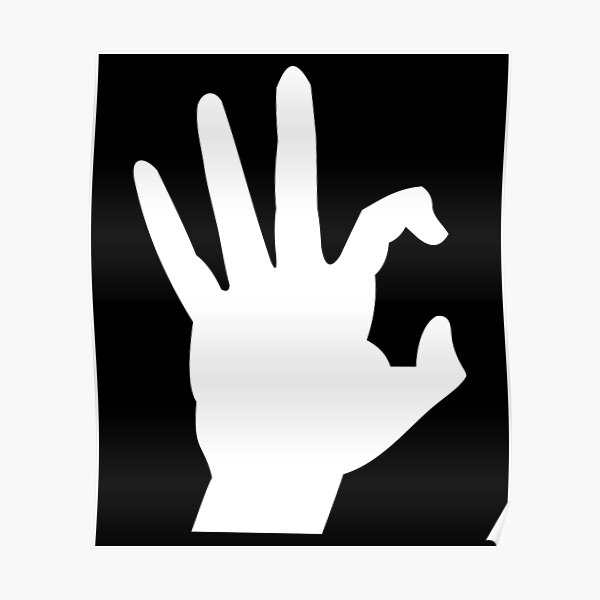 "Westside West Coast hand signals" Poster by phys Redbubble