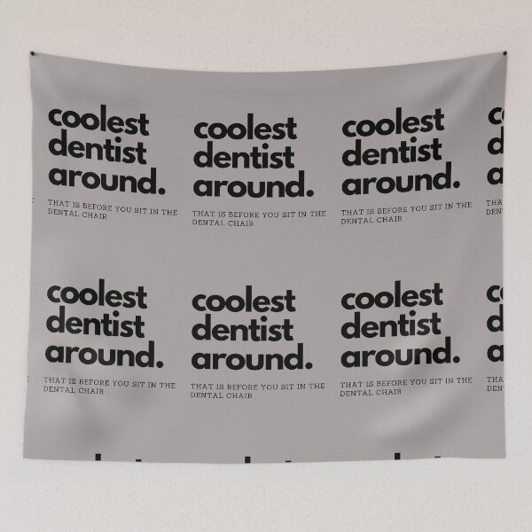 Item preview, Coolest dentist around that is before you sit in the dental chair dentist t shirt designed and sold by medoutfits.