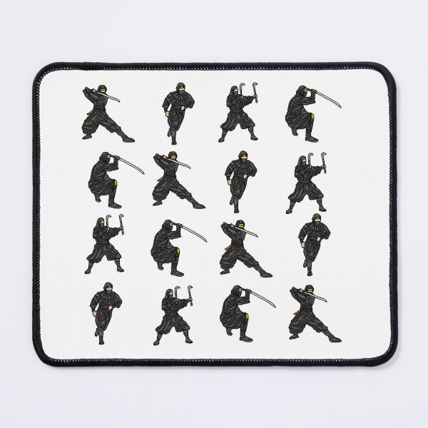 Item preview, Pattern of Ninjas - Black Ninjas - Shadow ninja designed and sold by Macspayne.