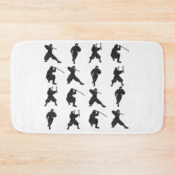 Item preview, Pattern of Ninjas - Black Ninjas - Shadow ninja designed and sold by Macspayne.