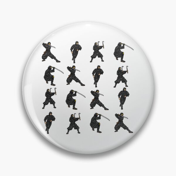 Item preview, Pattern of Ninjas - Black Ninjas - Shadow ninja designed and sold by Macspayne.