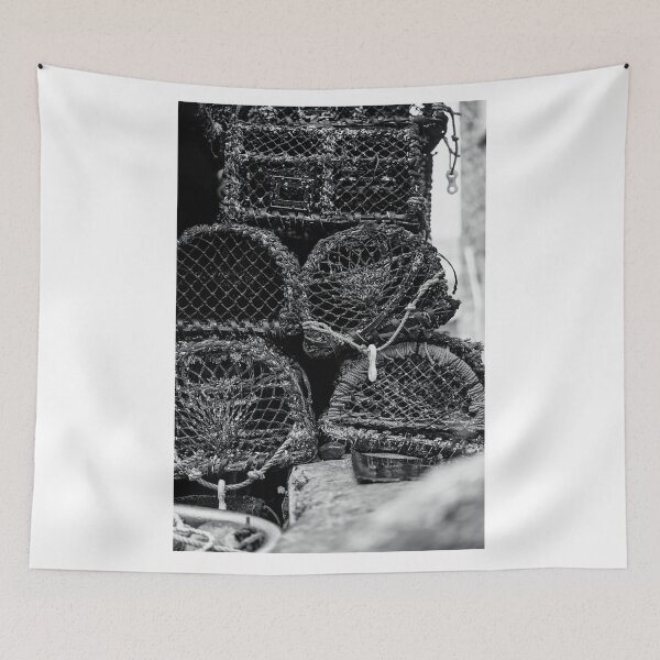 Item preview, Lobster Pots, Mousehole, Cornwall designed and sold by MaclarenPhoto.