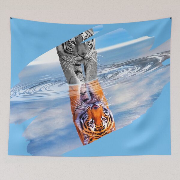 Item preview, Year Of The Tiger - Chinese New Year - Water Tiger - 2022 Blue designed and sold by Rainbows Rock.