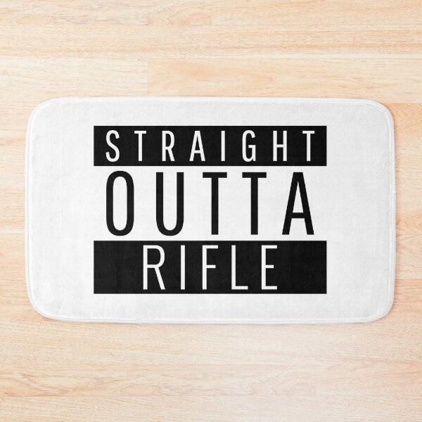 Item preview, Straight Outta Rifle Colorado Rifle CO designed and sold by Teelogic.