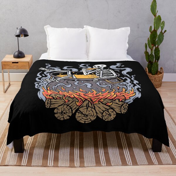 Item preview, Skeleton Eating Pizza in a Cauldron designed and sold by Pr1ncessM.