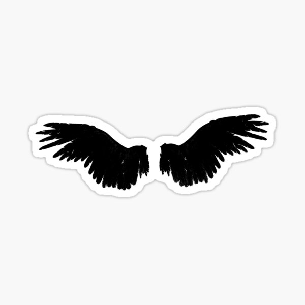 SUPERNATURAL WINGS STICKER Sticker