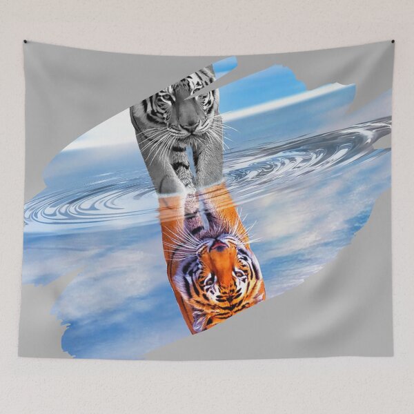Item preview, Year Of The Tiger - Chinese New Year - Water Tiger - 2022 Blue designed and sold by Rainbows Rock.